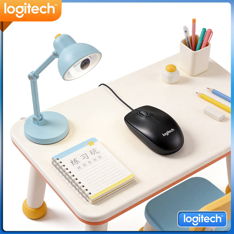 Home Office For Mac - Logitech M100R 1000DPI Optical Wired Mouse