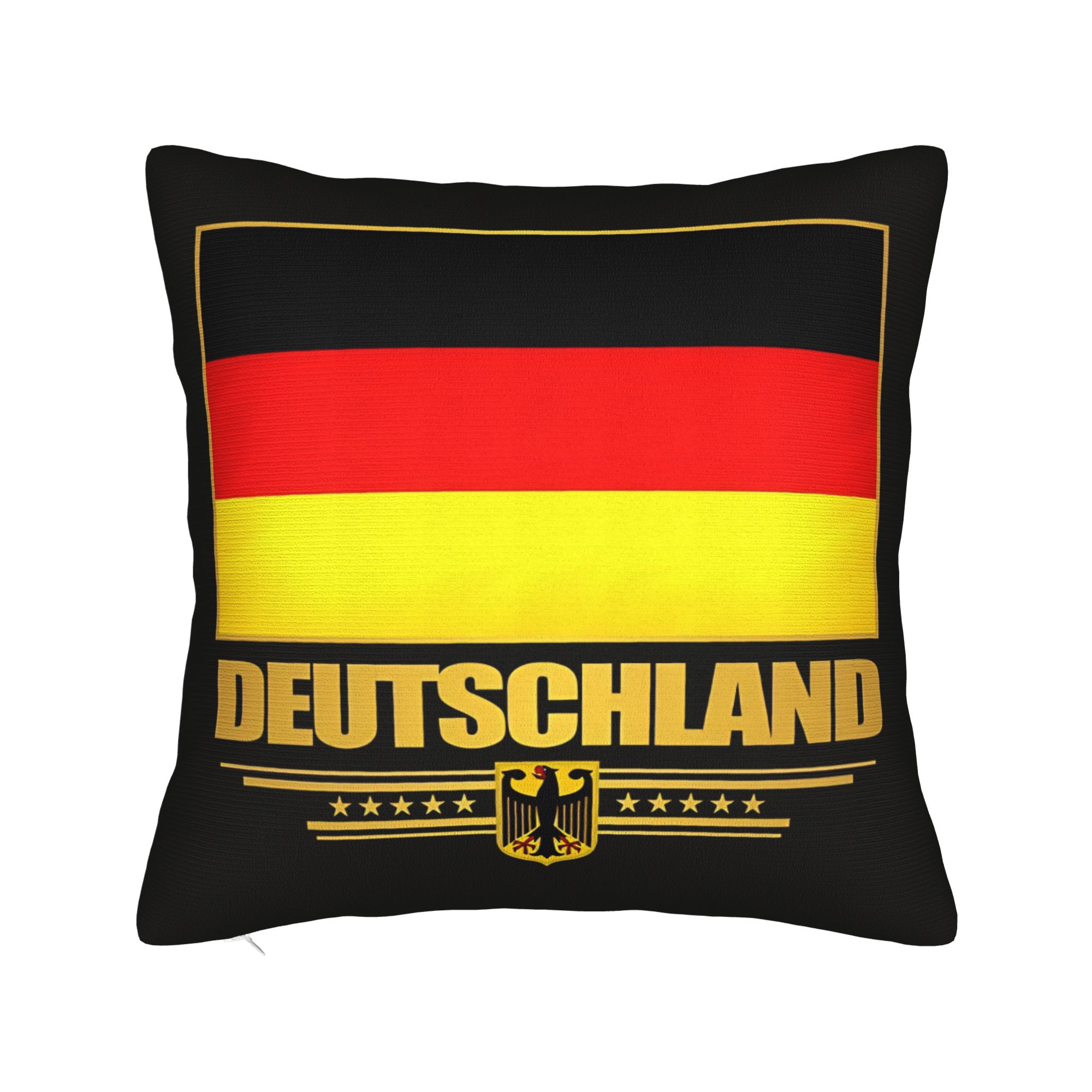 Home Office Deutschland - Germany Deutschland Flag Pillow Case Print