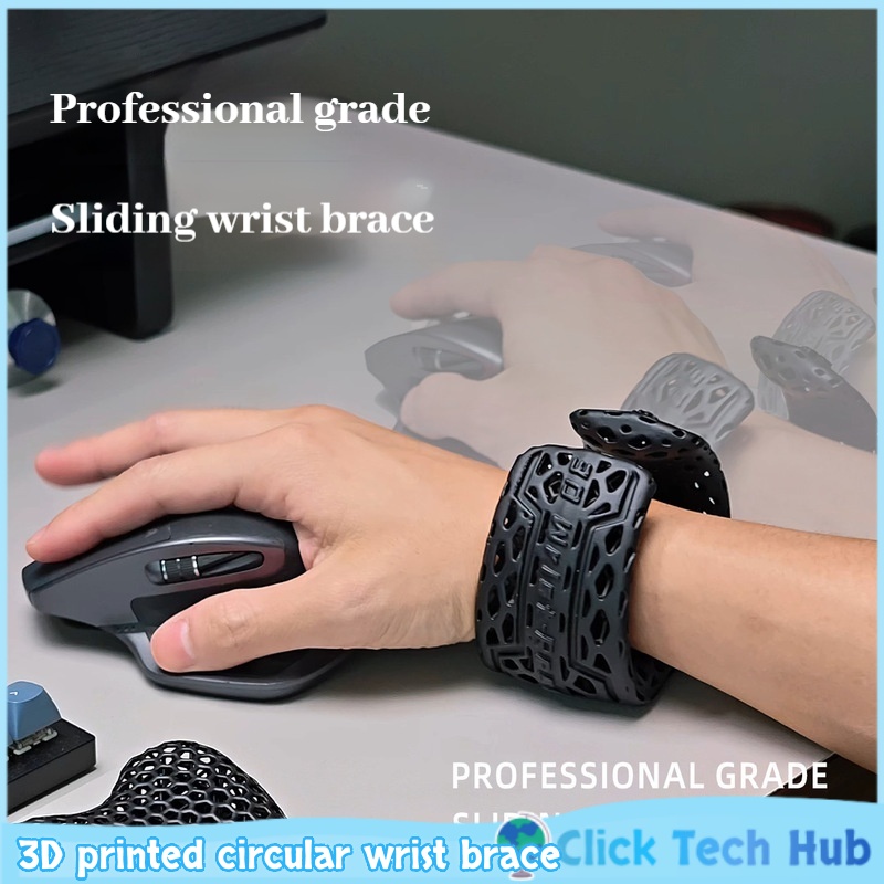 3D printed circular wrist supp - مراجعة Wrist Rest Pad وسعره
