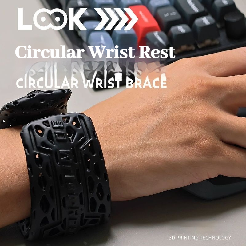 3D printed circular wrist supp - مراجعة Wrist Rest Pad وسعره