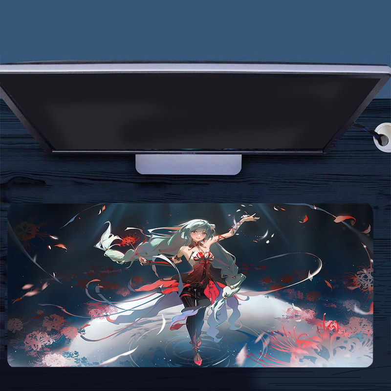 Large XL Anime Dancing Girl Mo - مراجعة Mousepad Xl Extended وسعره