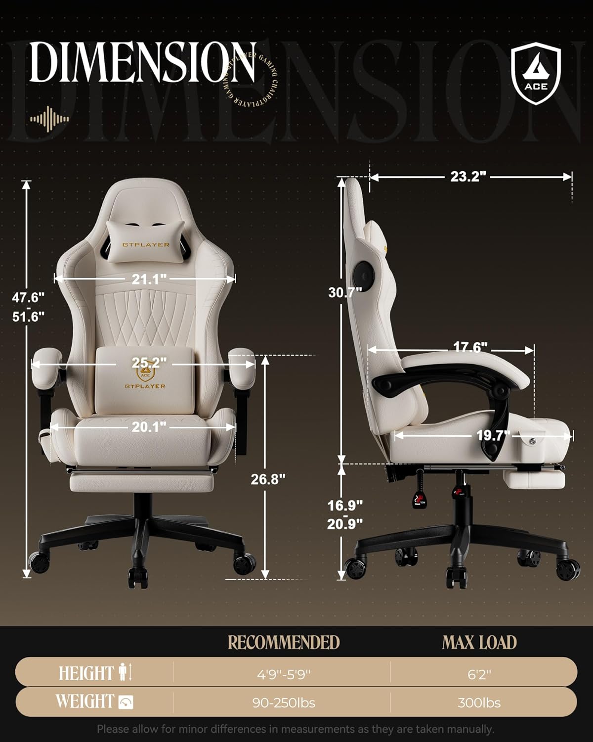 Ergonomic Gaming Chair with Sp - مراجعة Home Office Image وسعره