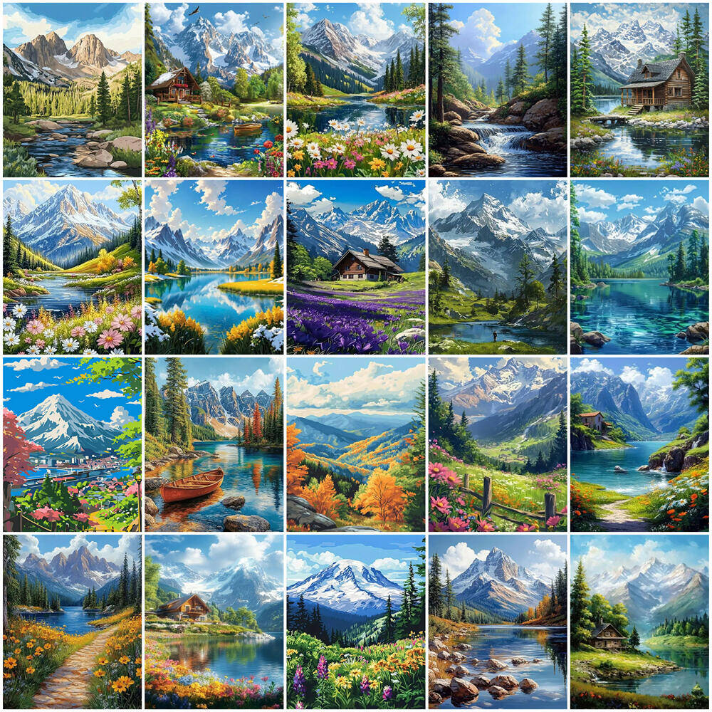 2026 Oil Painting By Numbers M - مراجعة Home Office Number وسعره