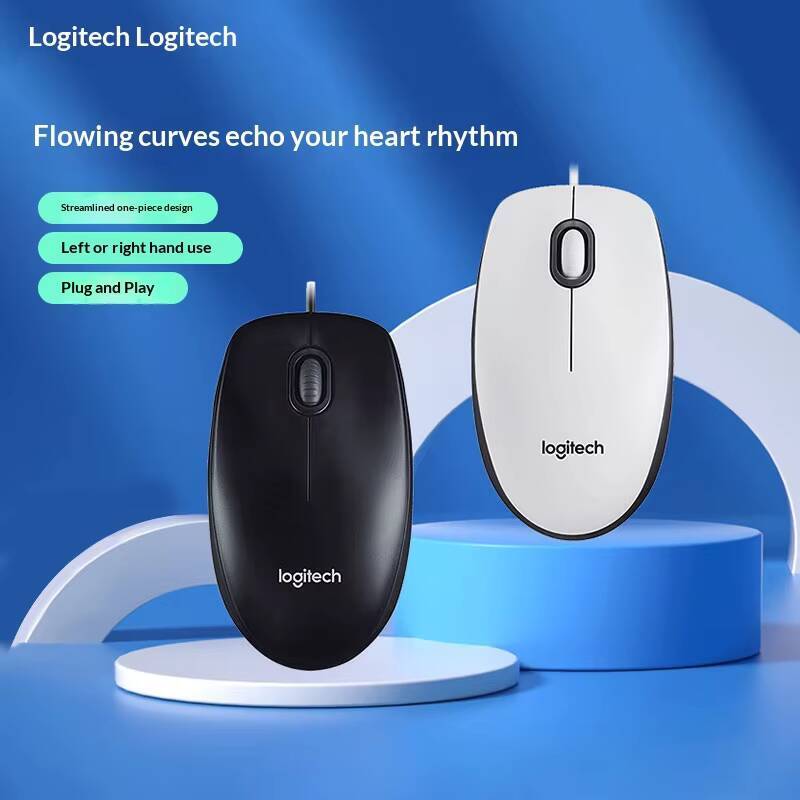 Logitech M100R 1000DPI Optical - مراجعة Home Office For Mac وسعره