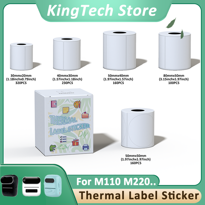 White Thermal Labels Self-Adhe - مراجعة Address Home Office وسعره