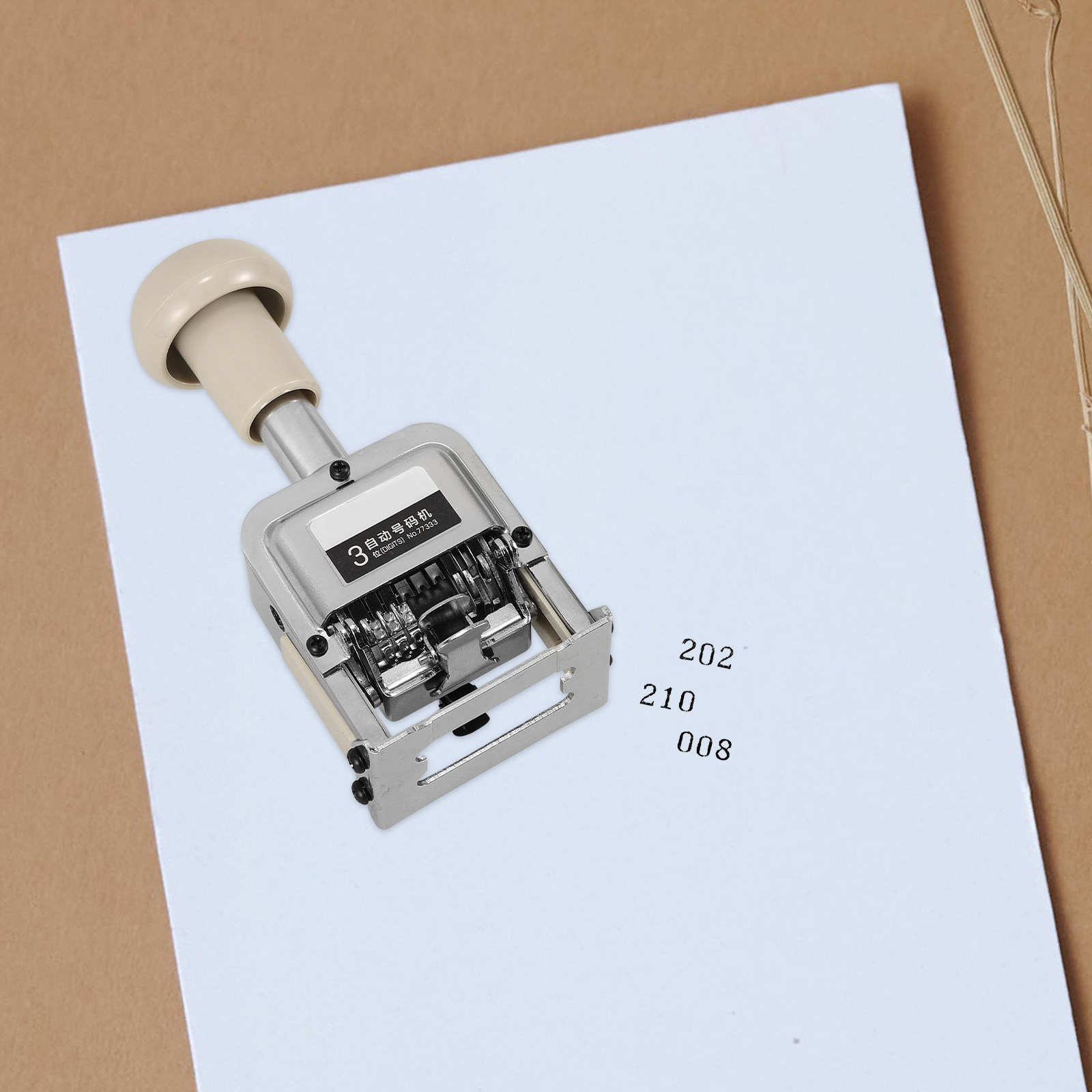 Automatic Number Stamp Portabl - مراجعة Home Office Number وسعره