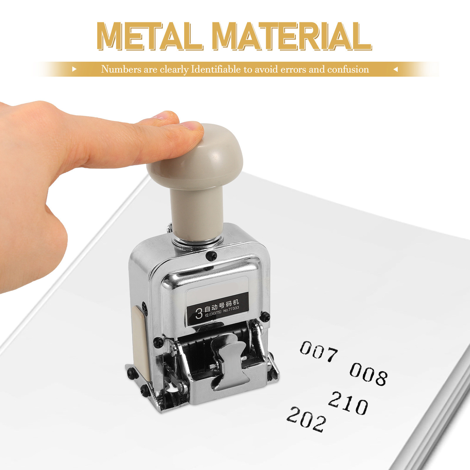 Automatic Number Stamp Portabl - مراجعة Home Office Number وسعره