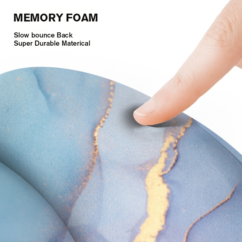 Powder Blue Gradient Marble Te - مراجعة Wrist Rest Pad وسعره