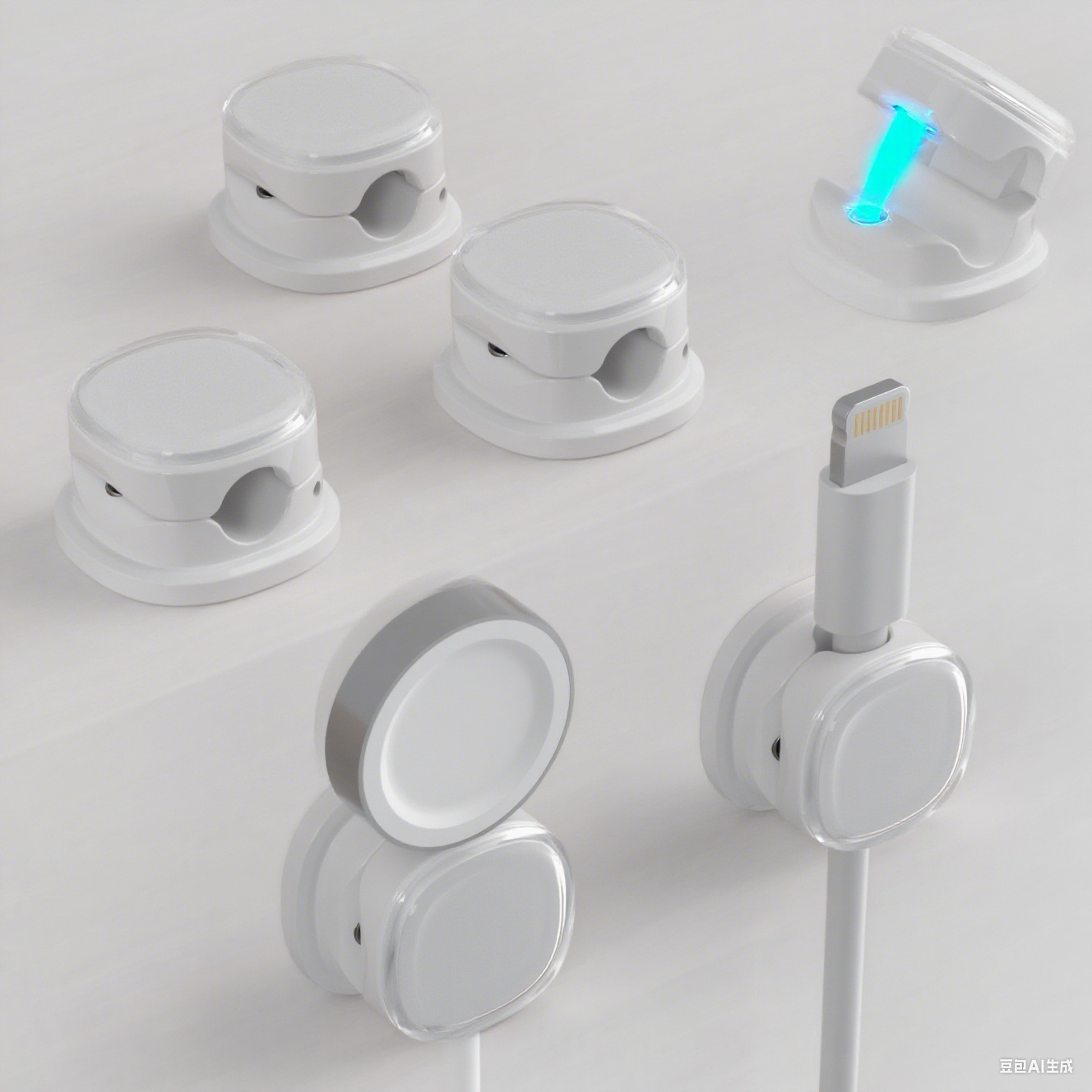 3/6/8/12PCS Magnetic Cable Cli - مراجعة Cable Management Box وسعره