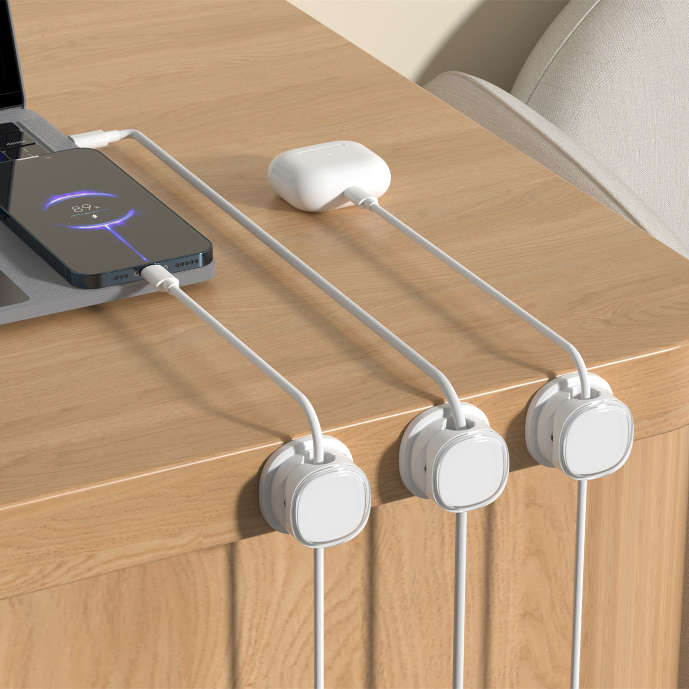 3/6/8/12PCS Magnetic Cable Cli - مراجعة Cable Management Box وسعره