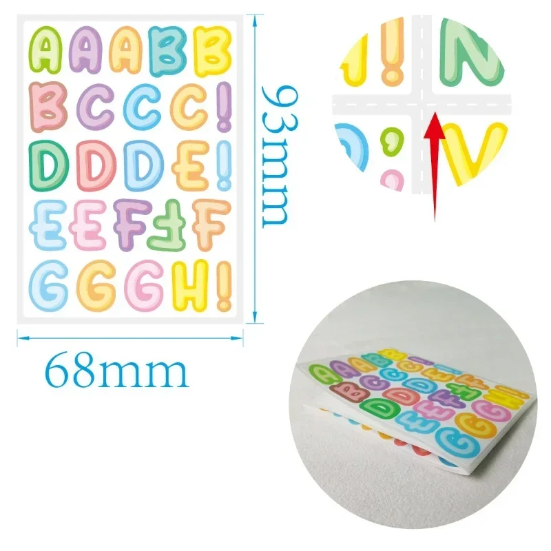 450pcs 5sheet Kids Capital Let - مراجعة Home Office Quotes وسعره