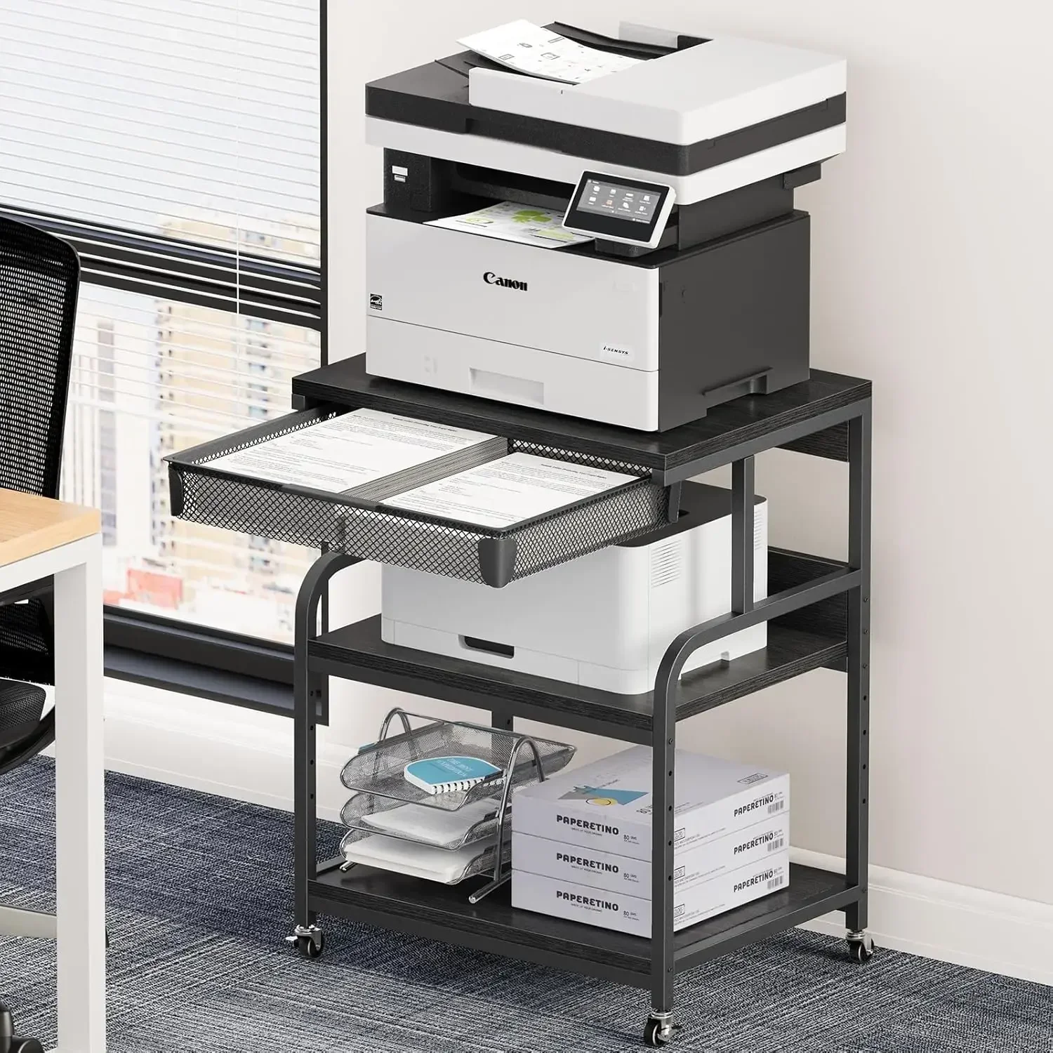 23.6''x18.9'' Extra Large Prin - مراجعة Rolling File Cart وسعره