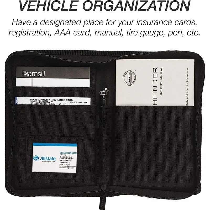 Nylon Car Registration Insuran - مراجعة Rolling File Cart وسعره