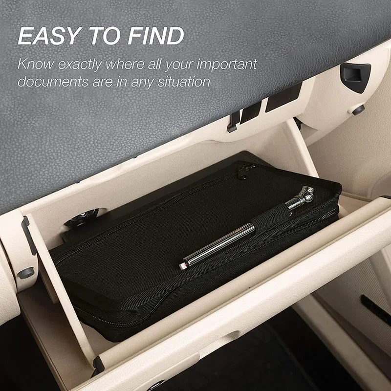 Nylon Car Registration Insuran - مراجعة Rolling File Cart وسعره