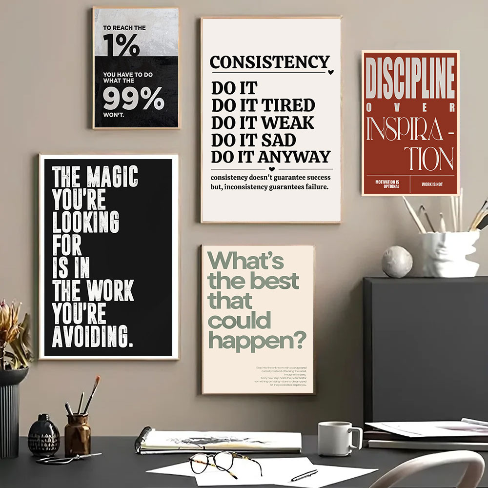 Minimalist Motivational Quotes - مراجعة Home Office Quotes وسعره