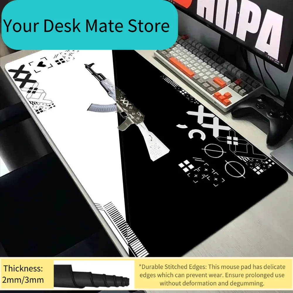 Cute White Hair Anime Girl Tec - مراجعة Mousepad Xl Extended وسعره