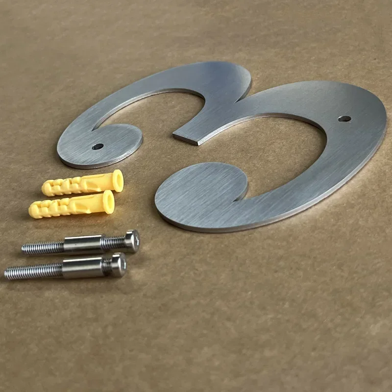 127mm/5in Stainless Steel Lett - مراجعة Home Office Number وسعره