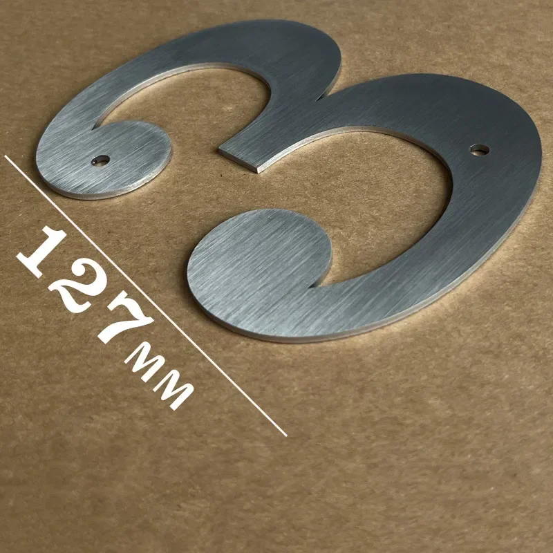 127mm/5in Stainless Steel Lett - مراجعة Home Office Number وسعره