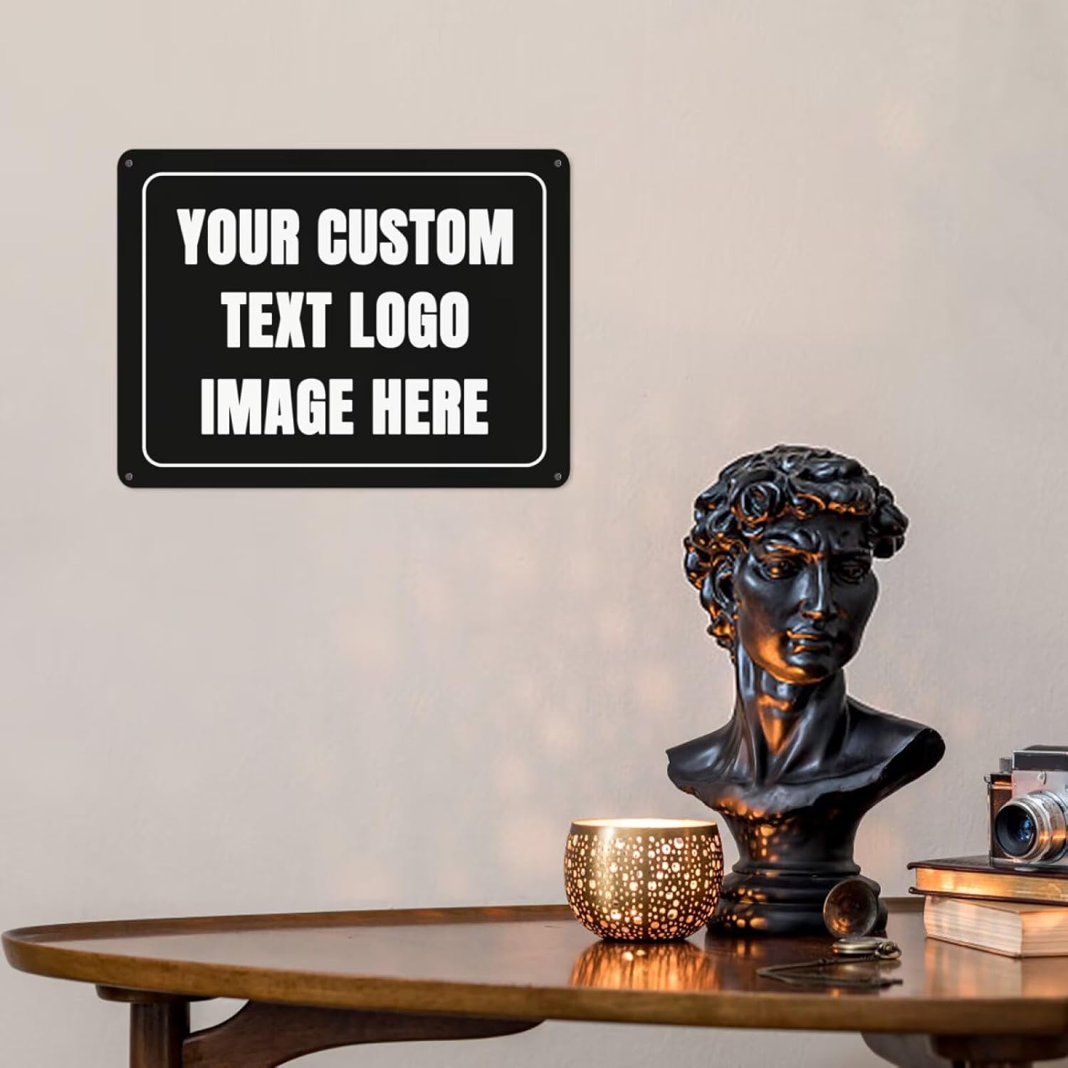 Custom Sign Personalized Metal - مراجعة Home Office Image وسعره