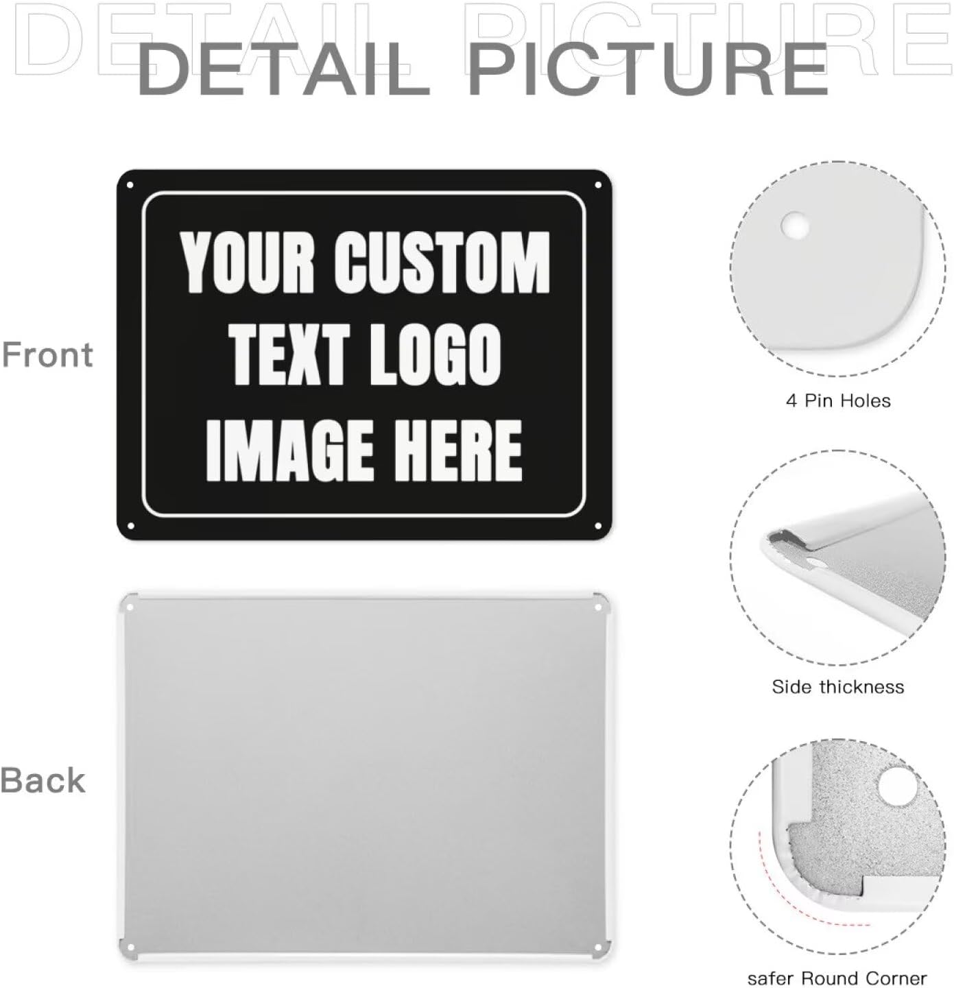 Custom Sign Personalized Metal - مراجعة Home Office Image وسعره