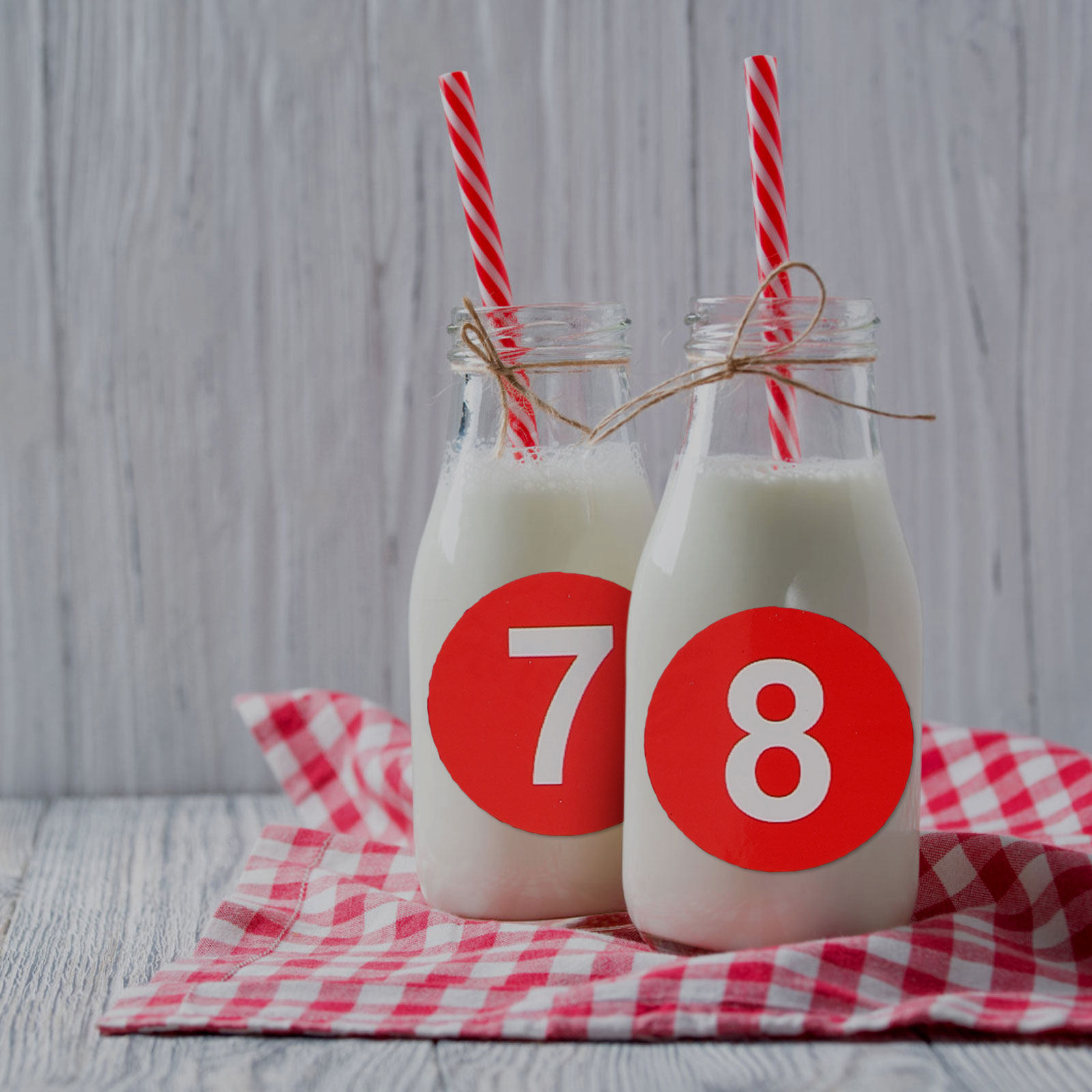 1Set Waterproof Number Sticker - مراجعة Home Office Number وسعره