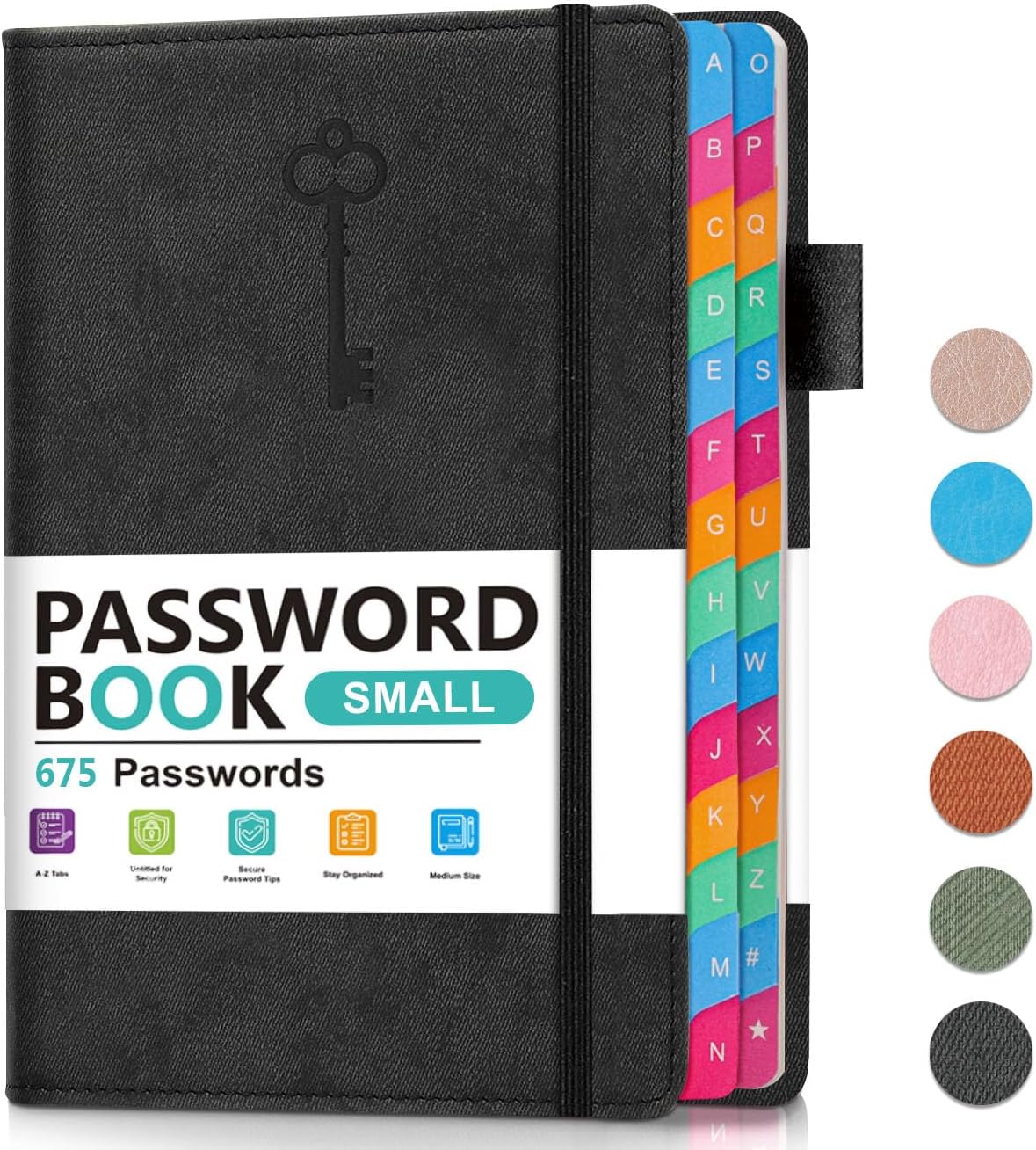 Small Password Keeper Book wit - مراجعة Address Home Office وسعره