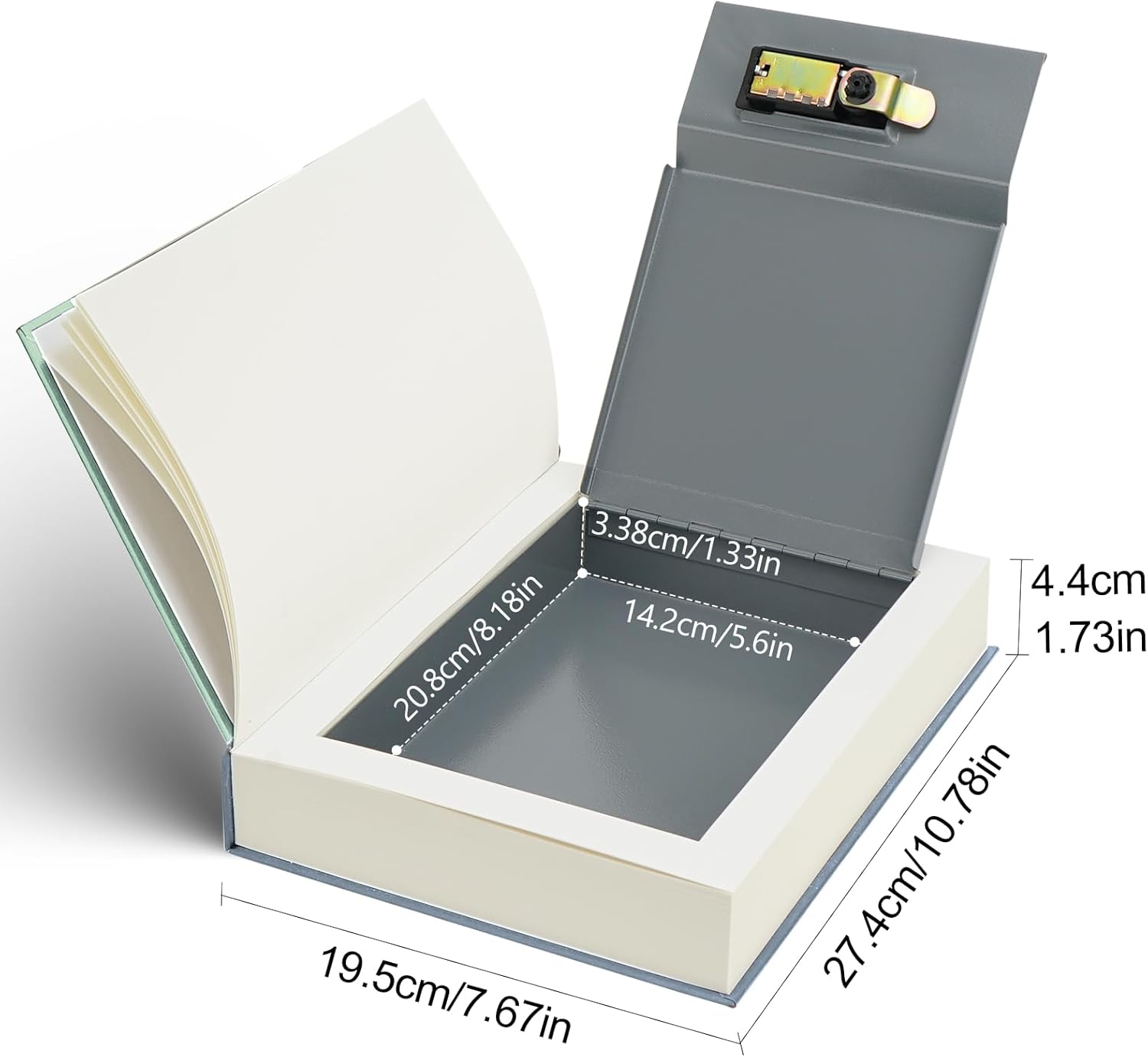 Decorative Book Safe with Comb - مراجعة Home Office Passport وسعره