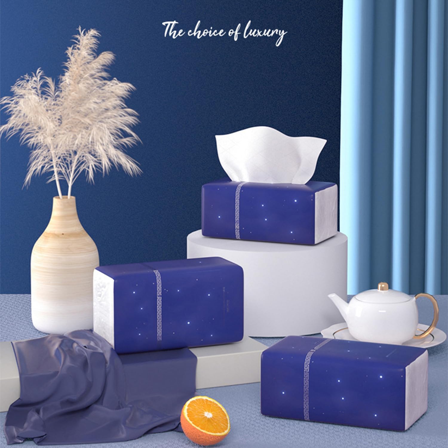 4-Ply Soft Facial Tissues 360  - مراجعة Home Office Image وسعره