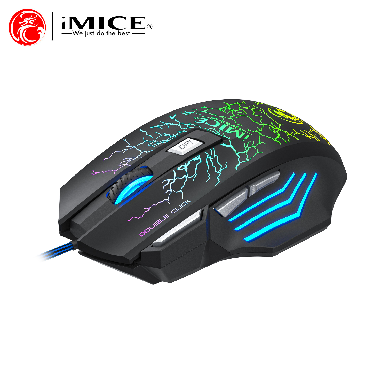 USB Wired Gaming Mouse High Pr - مراجعة Home Office For Mac وسعره