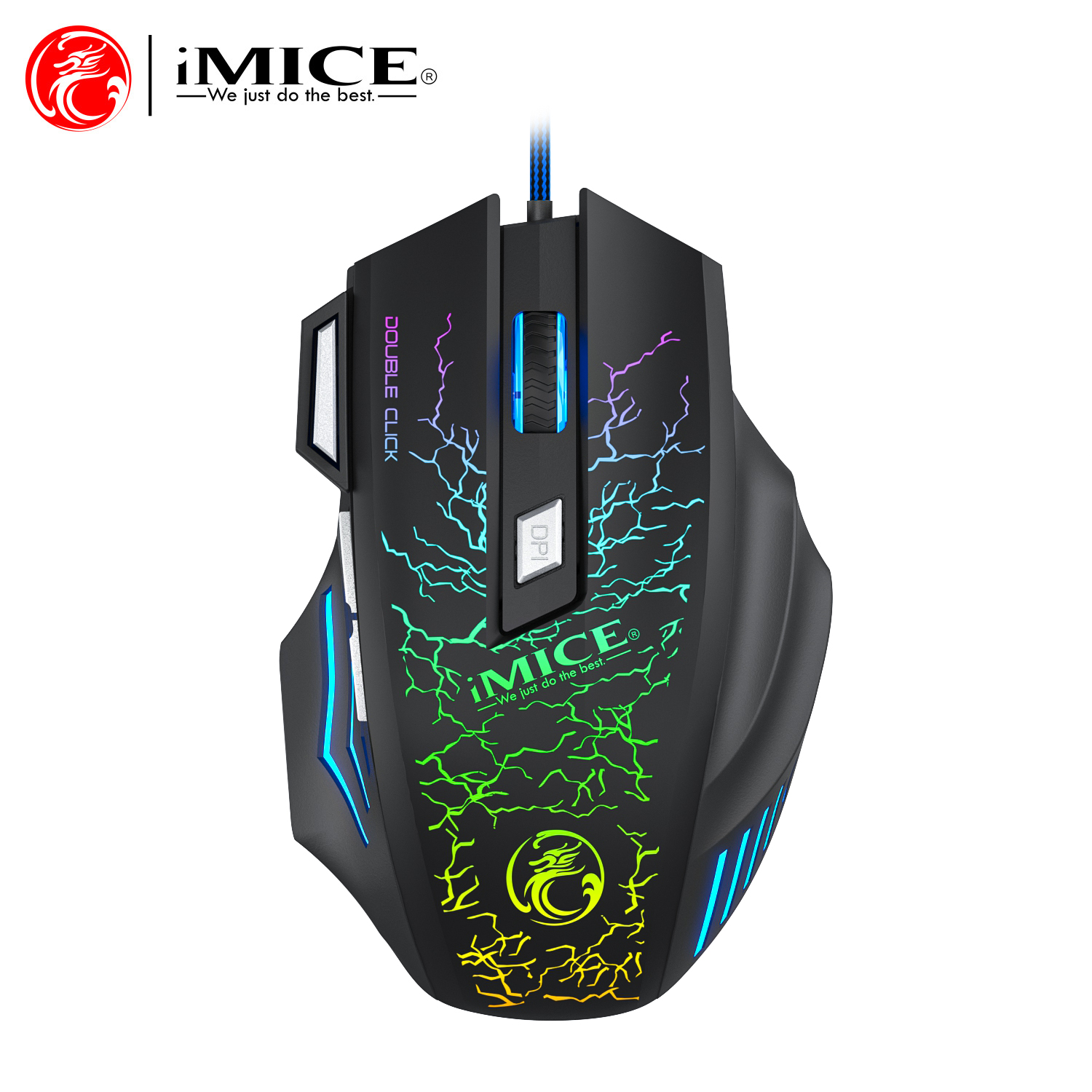 USB Wired Gaming Mouse High Pr - مراجعة Home Office For Mac وسعره