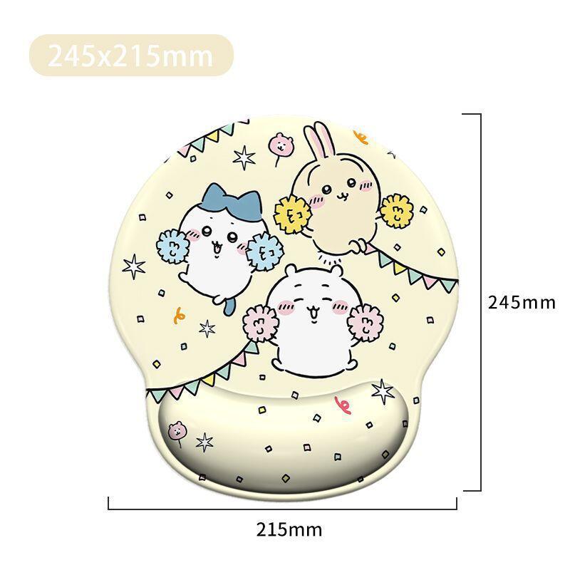 Anime Chiikawa Mouse Pad with  - مراجعة Wrist Rest Pad وسعره