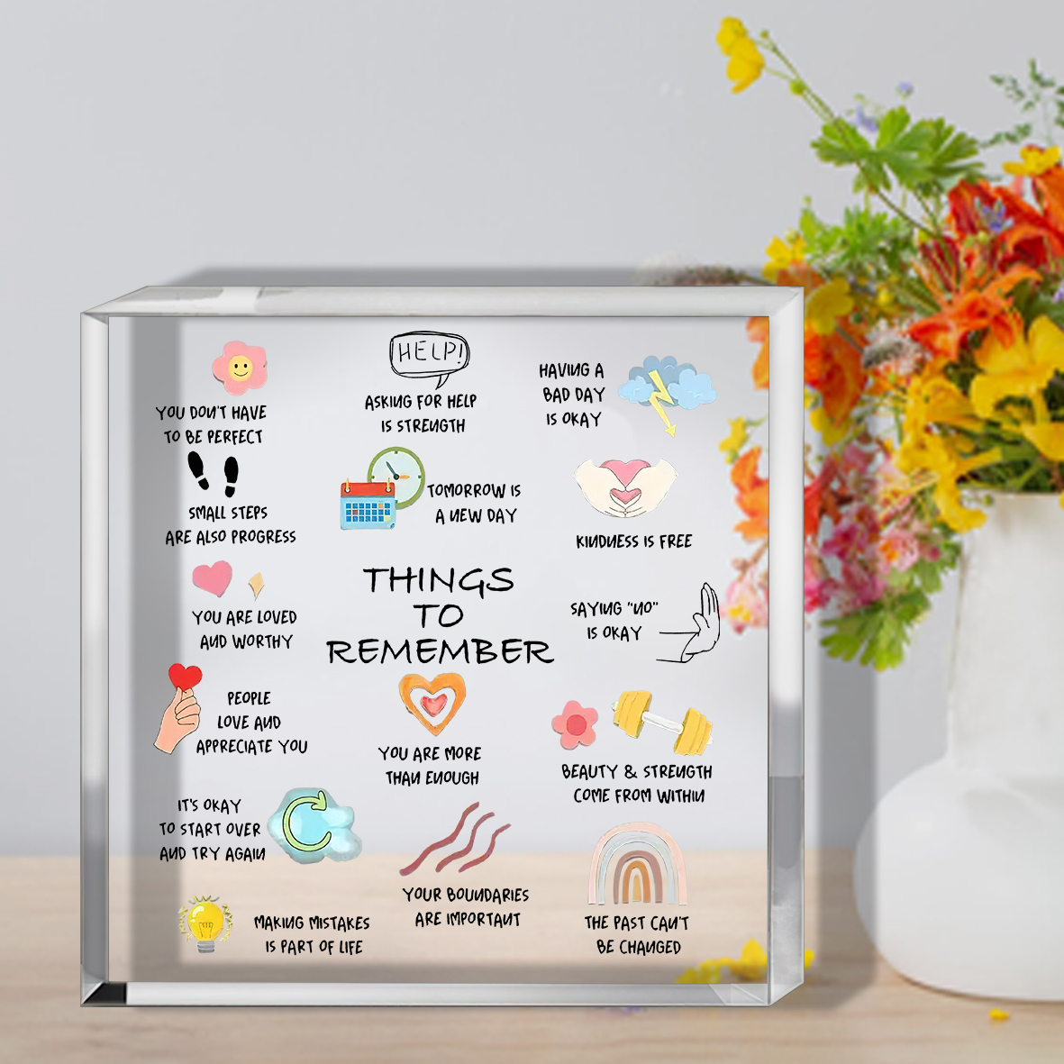 1pc Modern Acrylic Inspiration - مراجعة Home Office Quotes وسعره