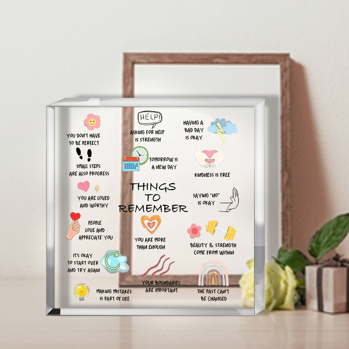1pc Modern Acrylic Inspiration - مراجعة Home Office Quotes وسعره