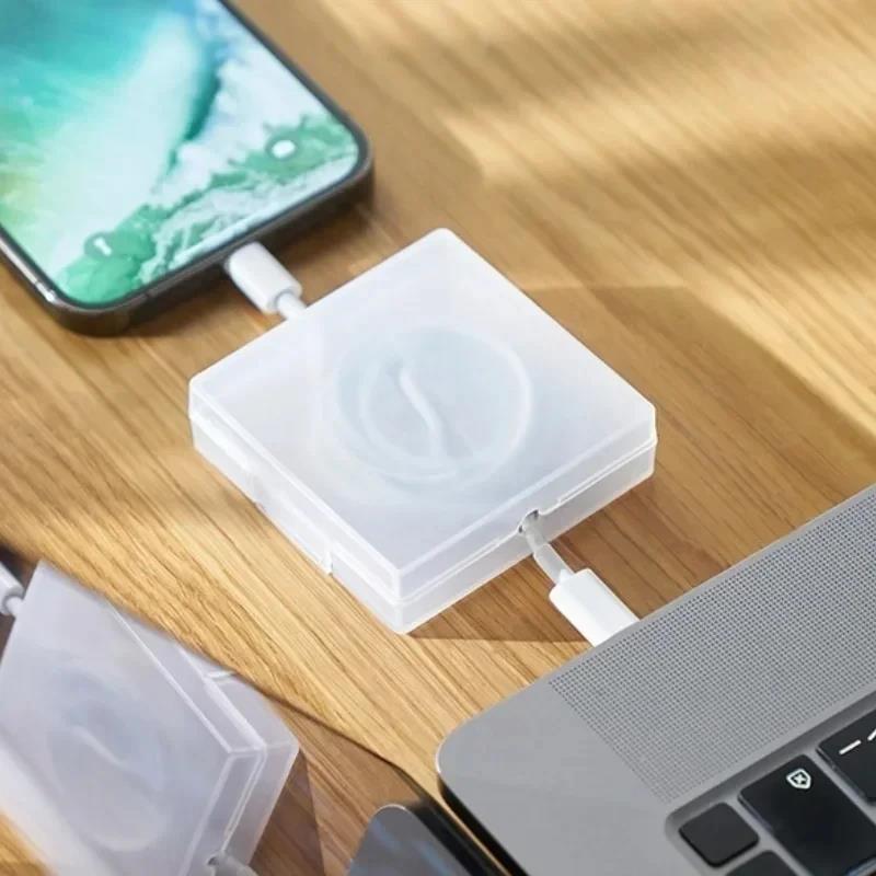 Rotatable Wire Winder Box Port - مراجعة Cable Management Box وسعره