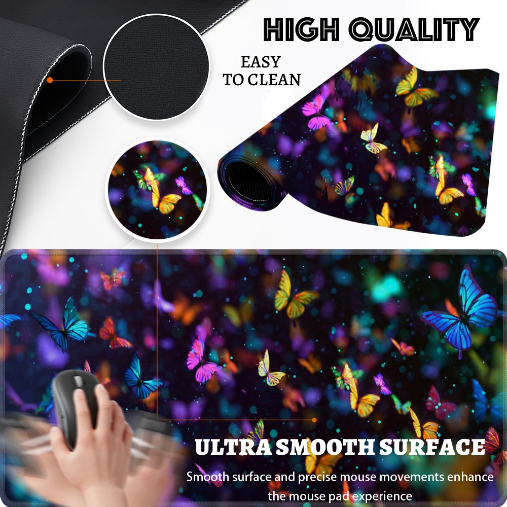 Colorful Butterfly XL Extended - مراجعة Mousepad Xl Extended وسعره