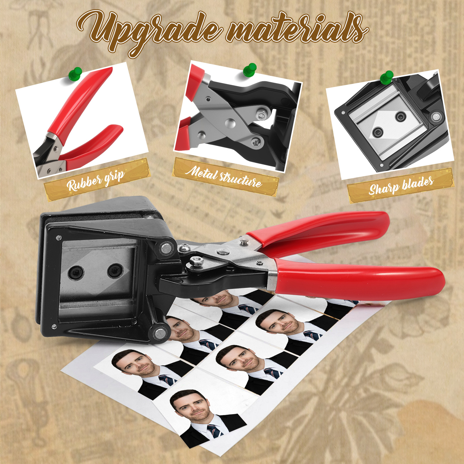 Handheld Passport Photo Cutter - مراجعة Home Office Passport وسعره