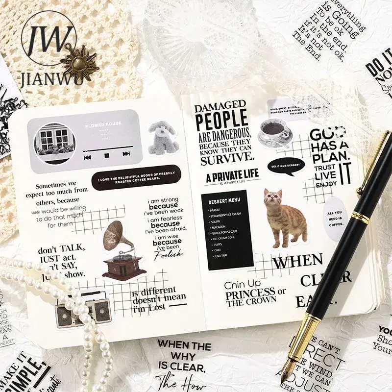 JIANWU Pure Poet Series Vintag - مراجعة Home Office Quotes وسعره