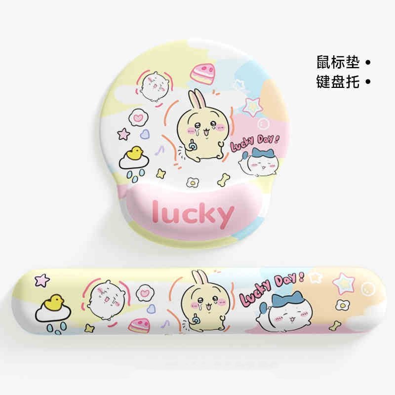 Cute Chiikawa Ergonomic Mouse  - مراجعة Wrist Rest Pad وسعره
