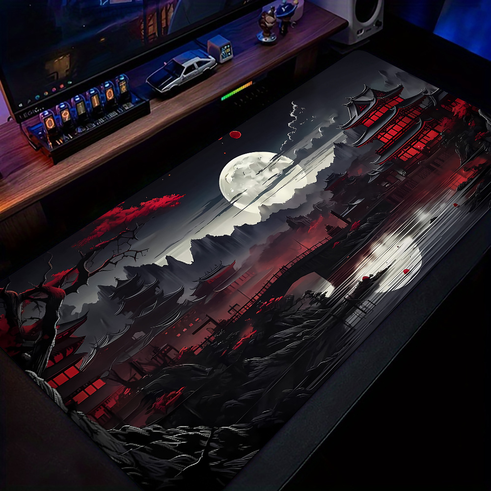 Ink-wash landscape illustratio - مراجعة Mousepad Xl Extended وسعره