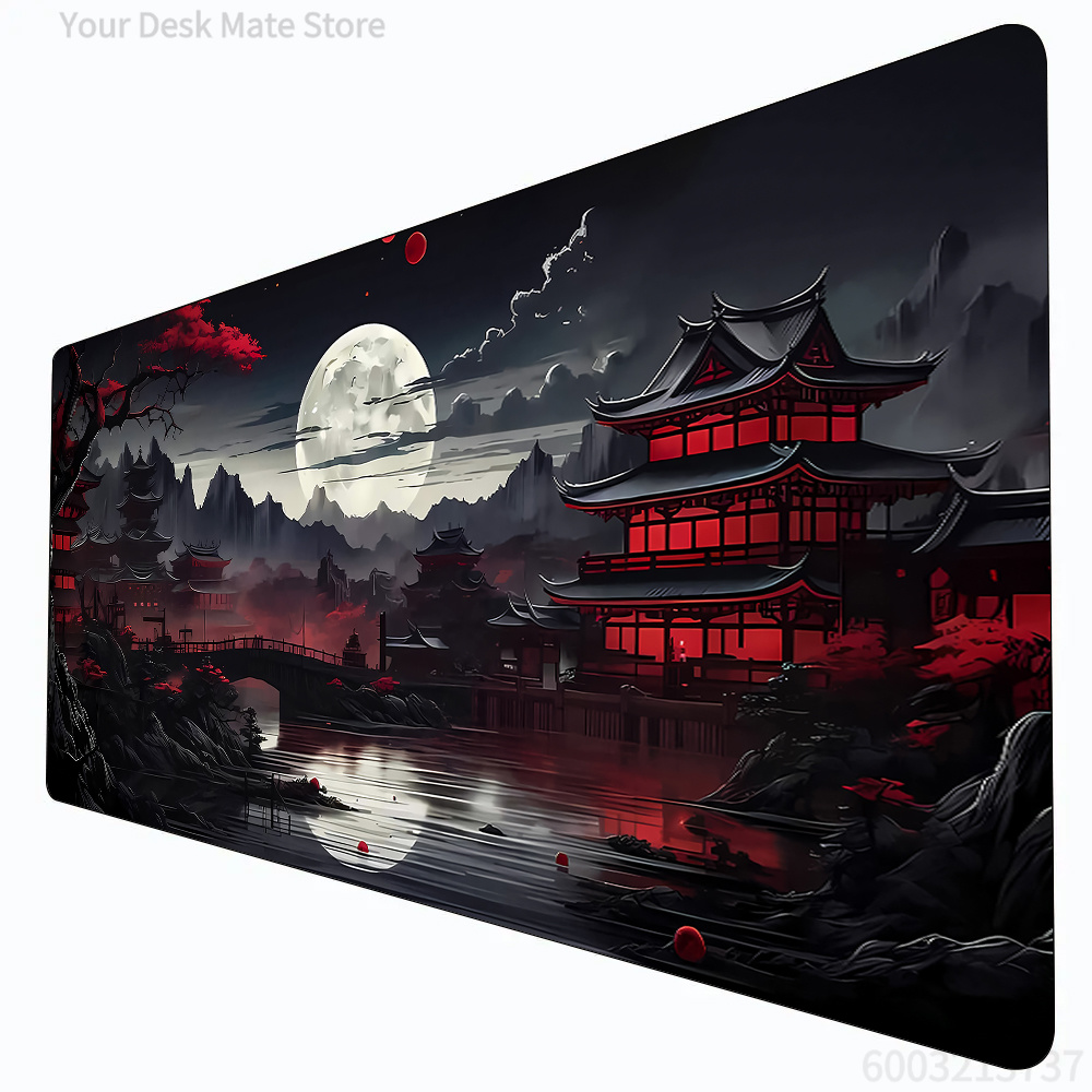 Ink-wash landscape illustratio - مراجعة Mousepad Xl Extended وسعره