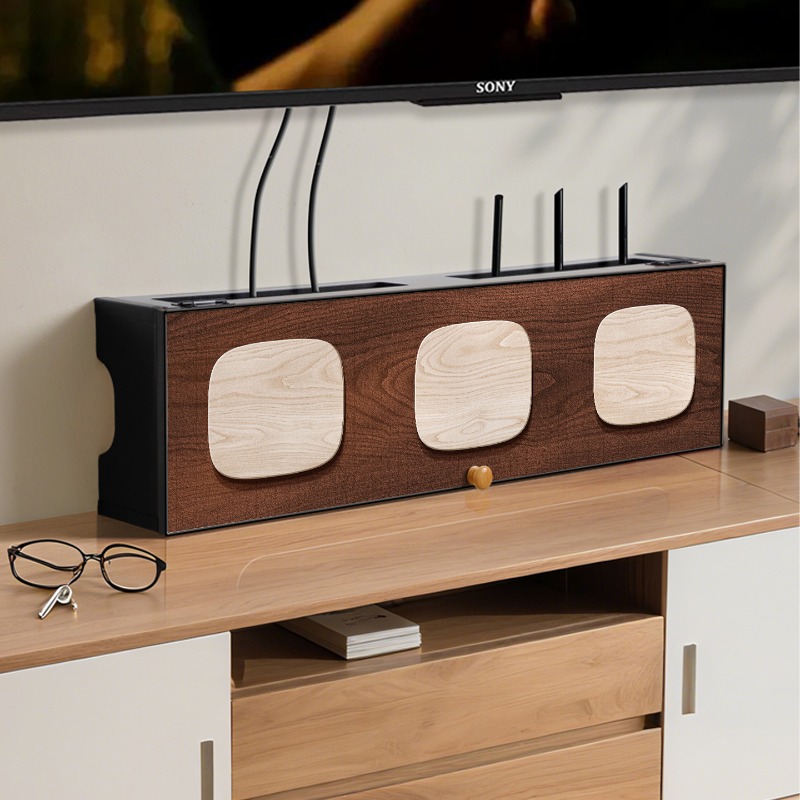WiFi Router Organizer Box with - مراجعة Cable Management Box وسعره