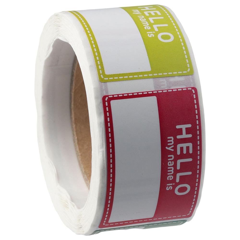 200 Pcs Name Tag Stickers, Hel - مراجعة Home Office Quotes وسعره
