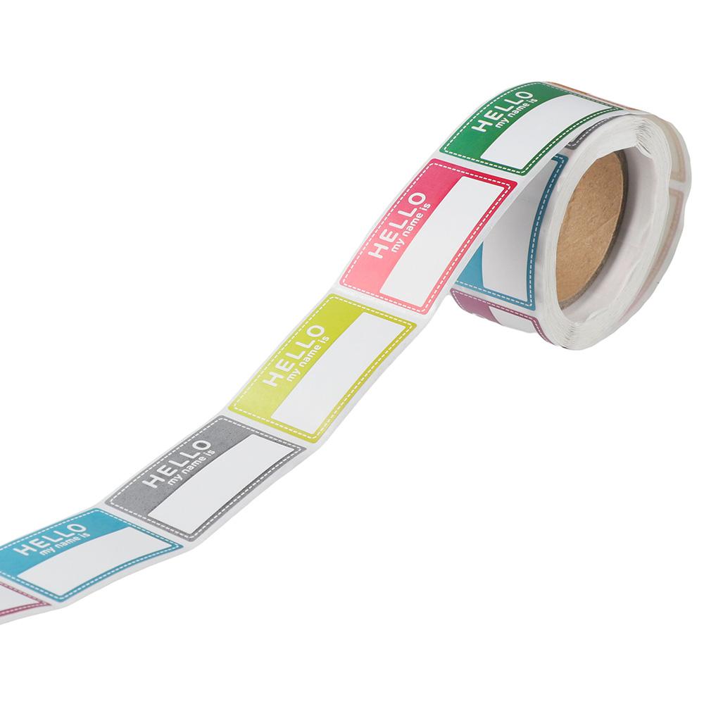 200 Pcs Name Tag Stickers, Hel - مراجعة Home Office Quotes وسعره