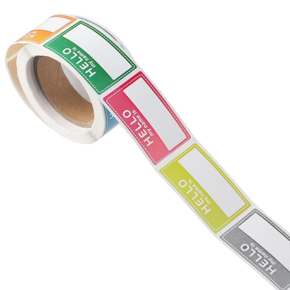 200 Pcs Name Tag Stickers, Hel - مراجعة Home Office Quotes وسعره