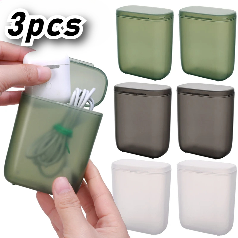 Data Cable Storage Box Earphon - مراجعة Cable Management Box وسعره