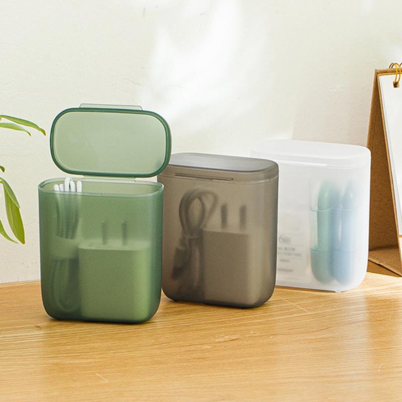 Data Cable Storage Box Earphon - مراجعة Cable Management Box وسعره