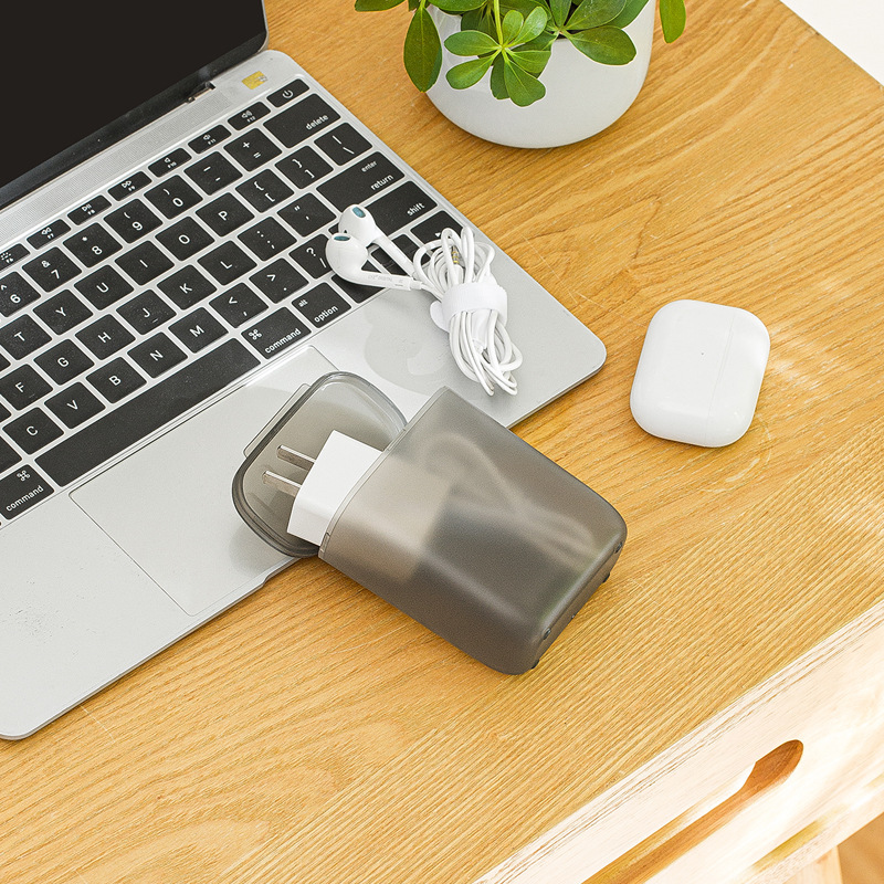 Data Cable Storage Box Earphon - مراجعة Cable Management Box وسعره