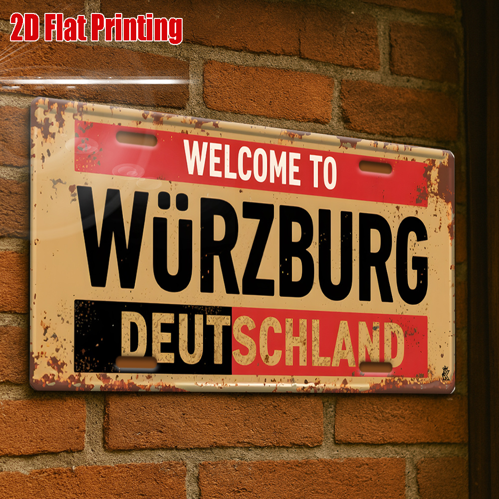 AL Sign - Vintage Durable Meta - مراجعة Home Office Deutschland وسعره
