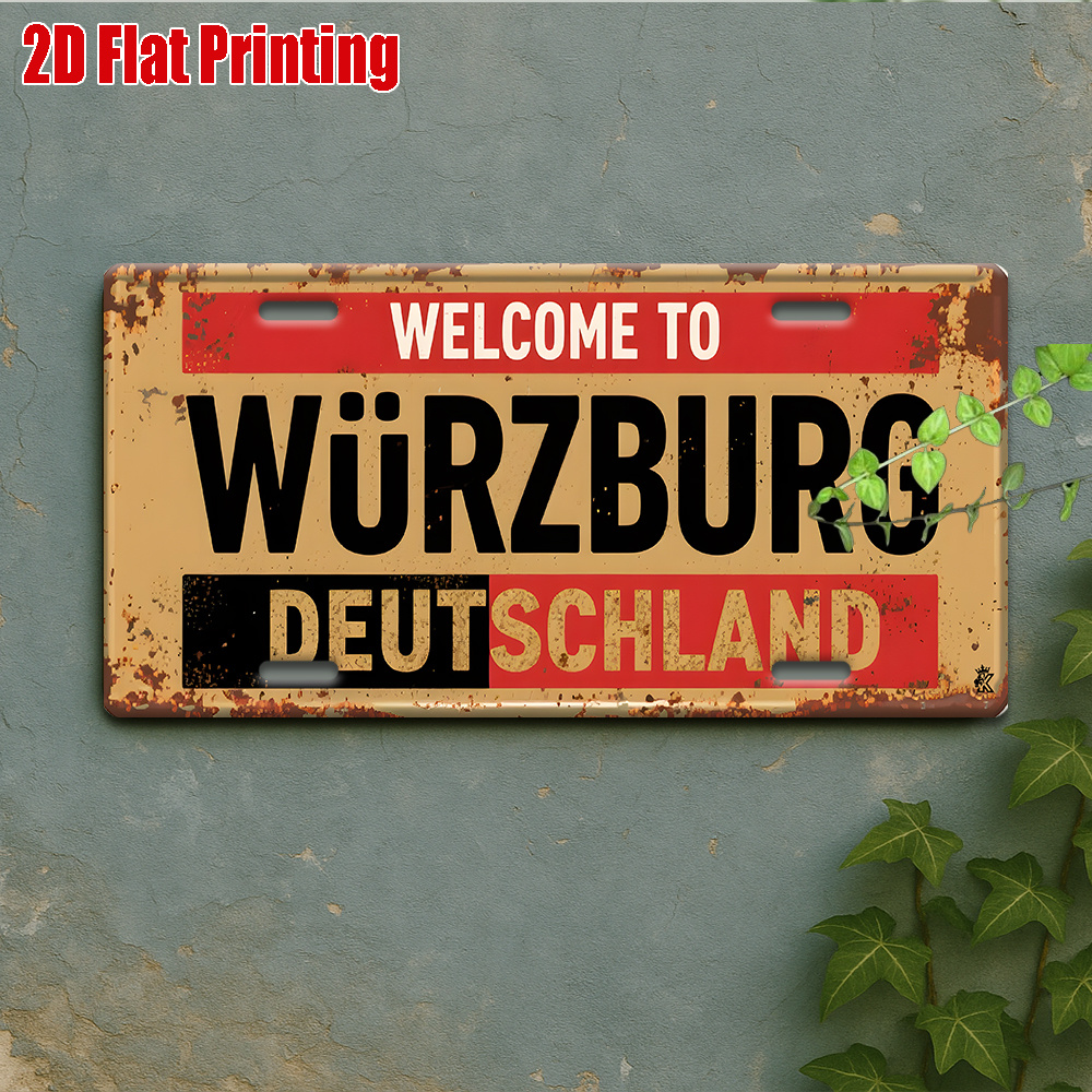 AL Sign - Vintage Durable Meta - مراجعة Home Office Deutschland وسعره