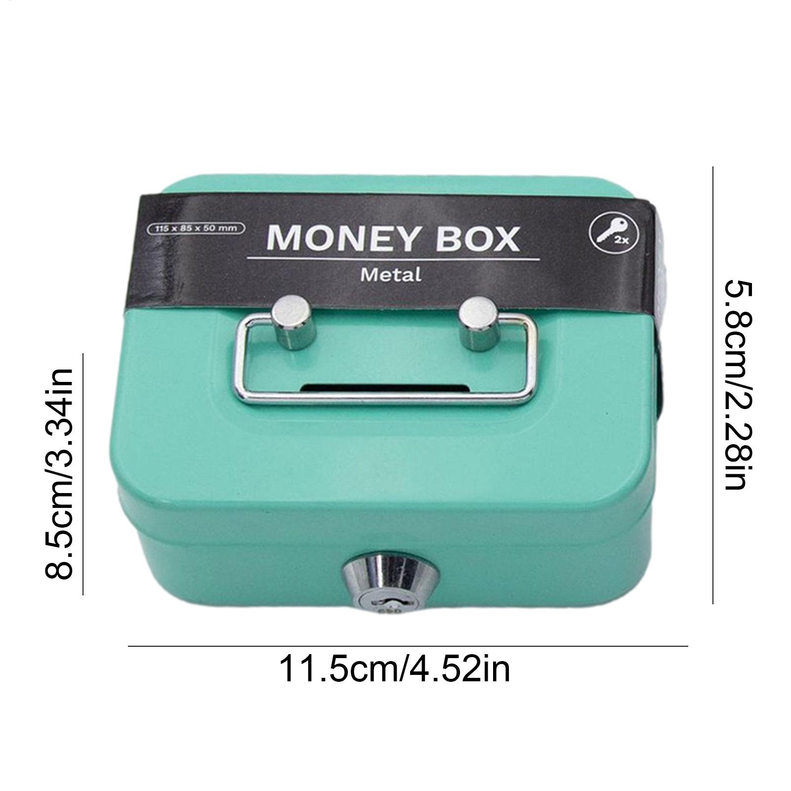 Mini Metal Safe Lock Box Porta - مراجعة Home Office Passport وسعره